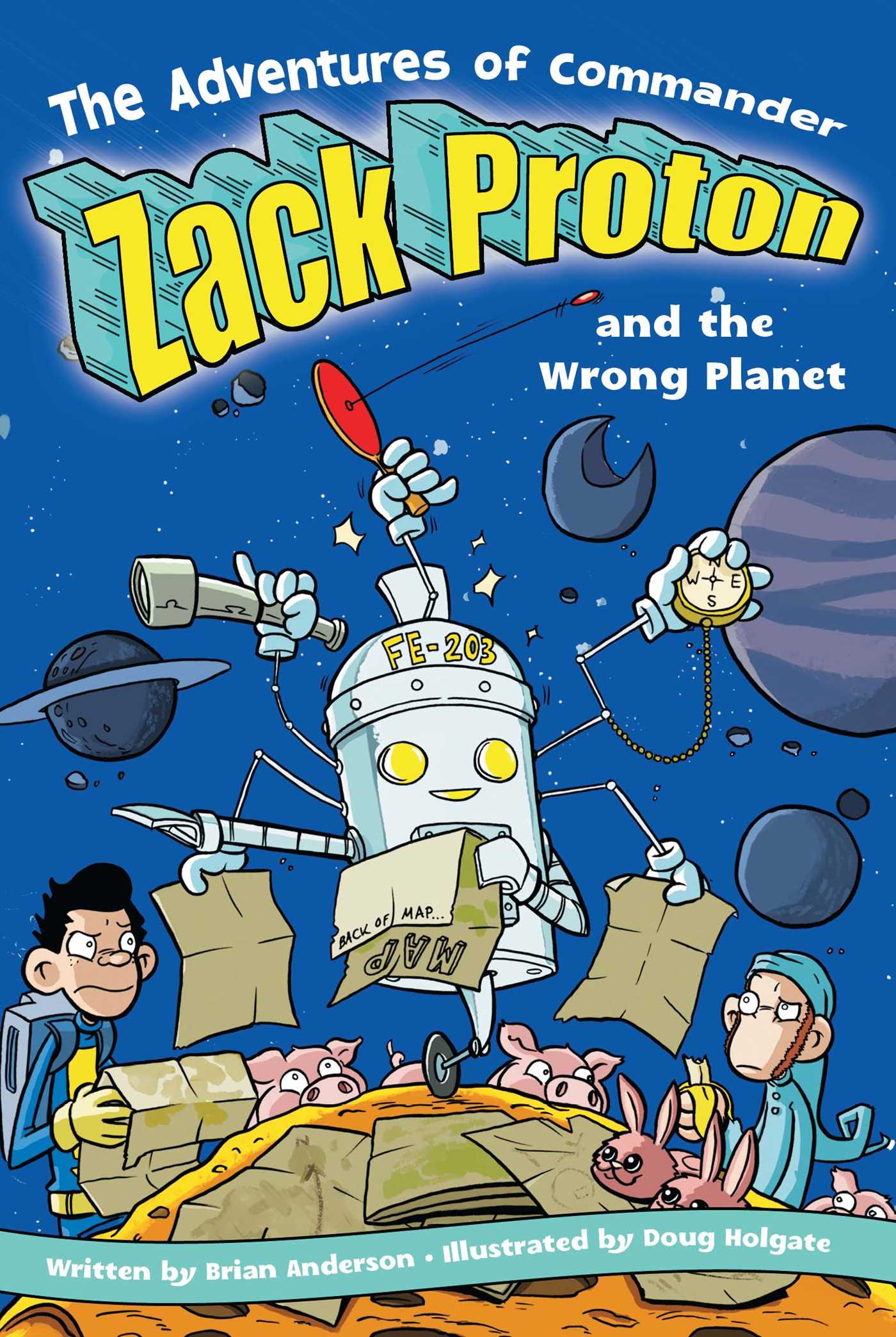 Zack Proton and the wrong planet